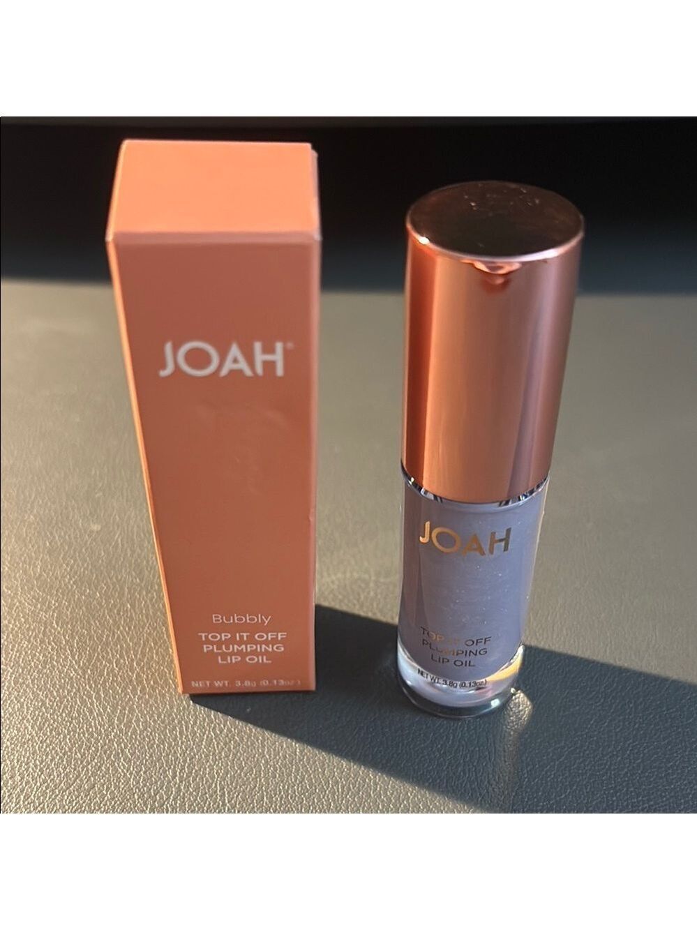 JOAH Top It Off Plumping Lip Oil in PL003 Bubbly NIB
